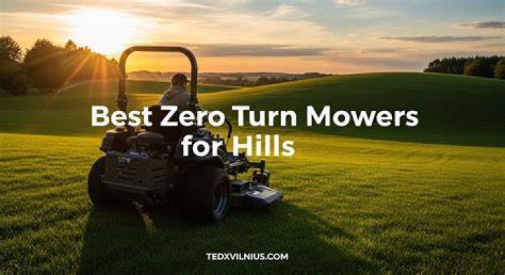 Are Zero Turn Mowers safe on hills?