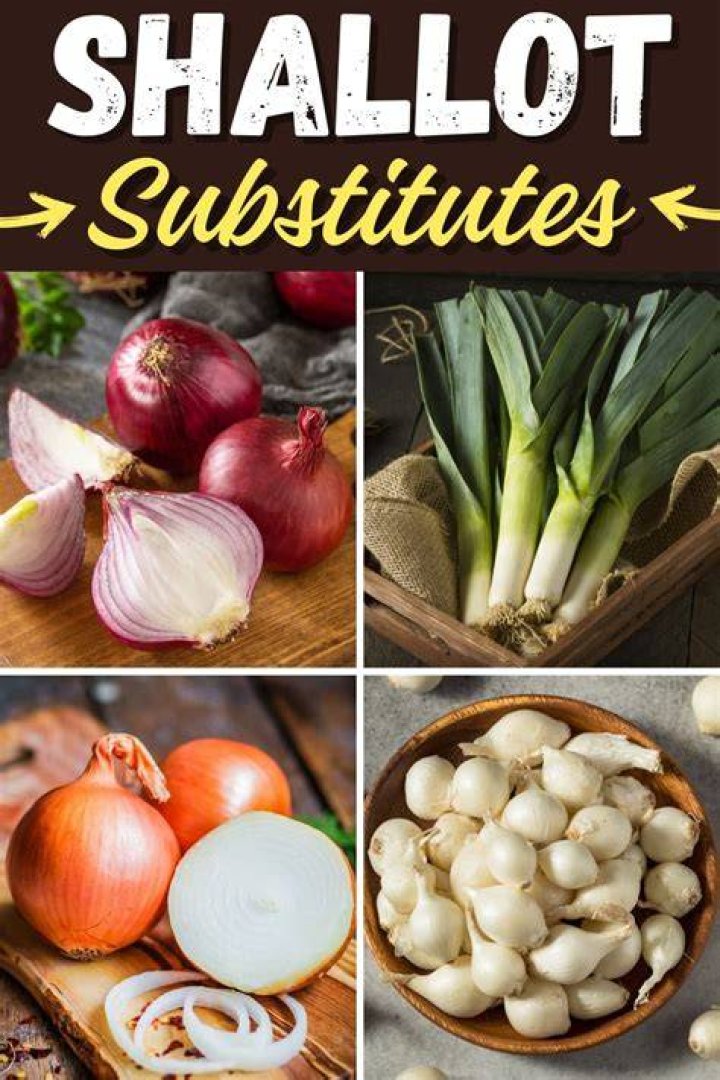 Can I substitute an onion for a shallot?