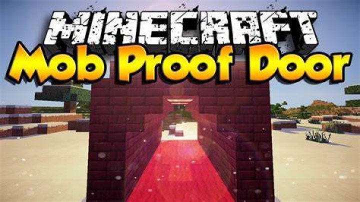 Can mobs open trap doors in Minecraft?