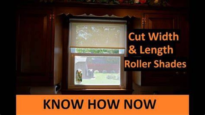 Can you cut roller shades to size?