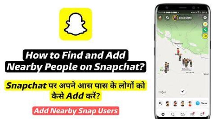Can you find Snapchat users nearby?