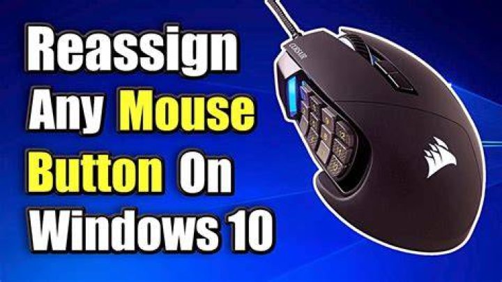 How do I assign mouse buttons in Windows 10?