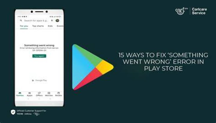 How do I fix Play store download error?