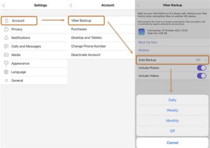 How do I set up Viber on my iPhone?