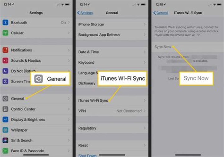 How do I sync my iPhone over WiFi?