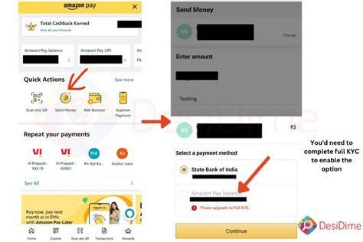 How do I transfer my Amazon balance to my bank account?