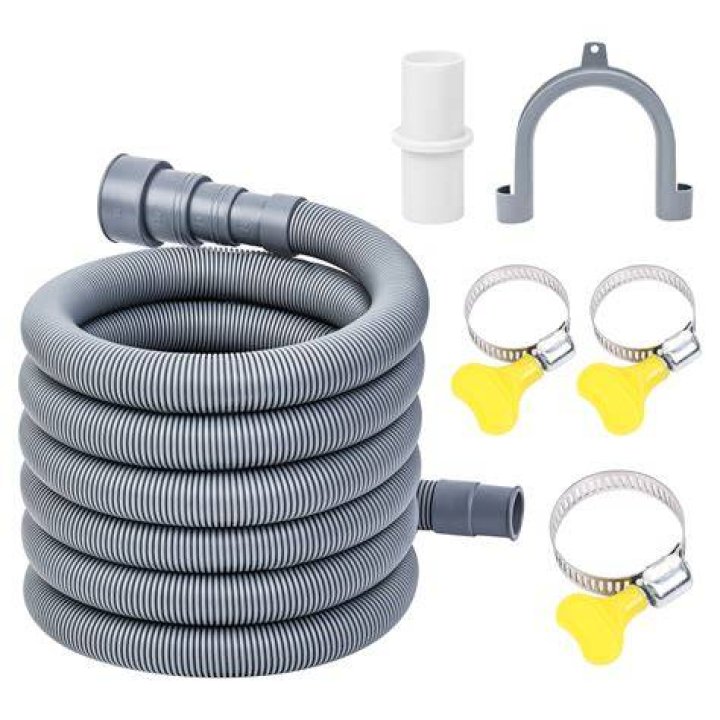 How do you extend a portable dishwasher hose?