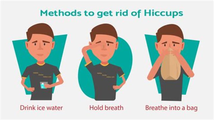 How do you stop hiccups when drinking?