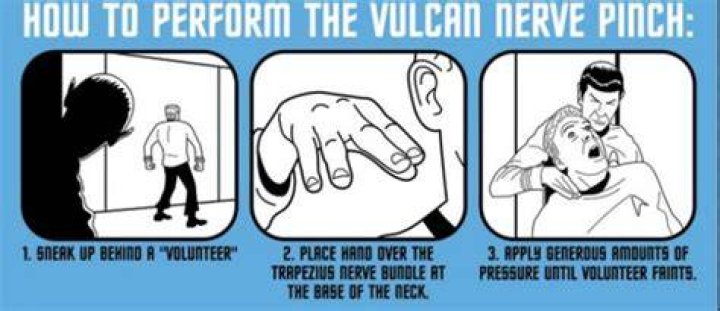 How does the Vulcan neck pinch work?