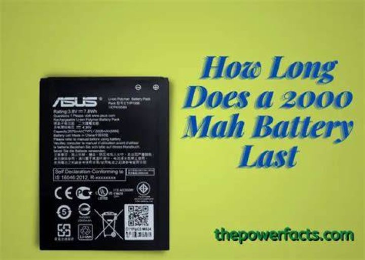 How long can a 2000mAH battery last?