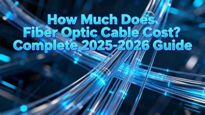 How much does a mile of fiber optic cable cost?