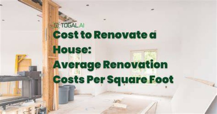 How much does it cost to completely gut and renovate a house?