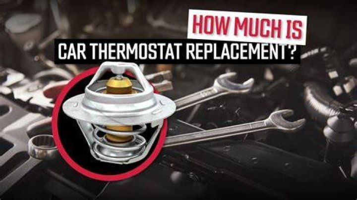 How much does it cost to get a car thermostat replaced?