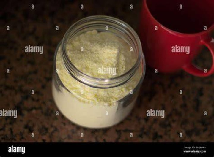 How much powdered milk makes a cup?