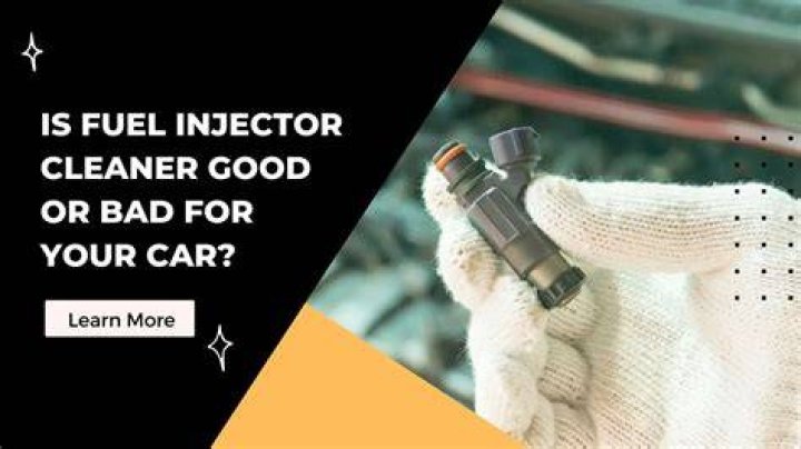 Is injector cleaner bad for your car?