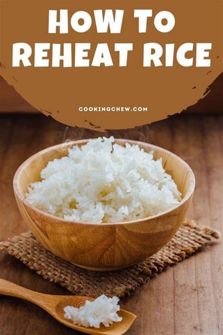 Is it OK to reheat rice?