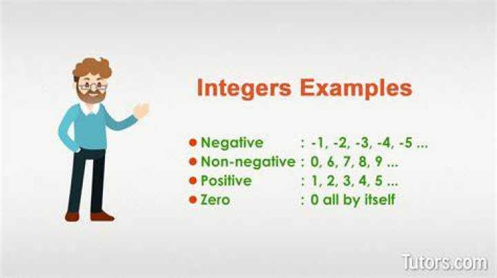 What are examples of non integers?