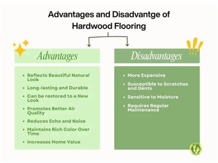 What are the advantages of hardwood?