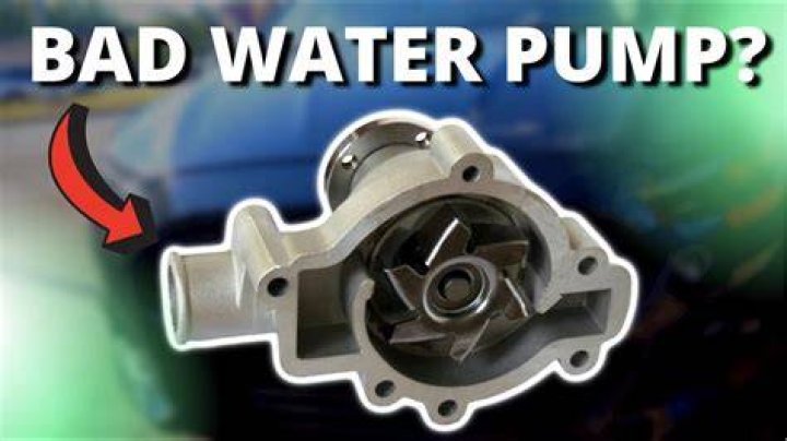 What causes a water pump to lock up?