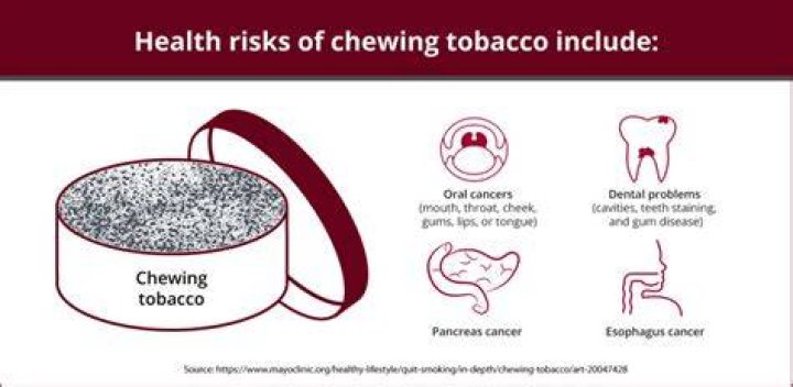 What does chewing tobacco do to you?