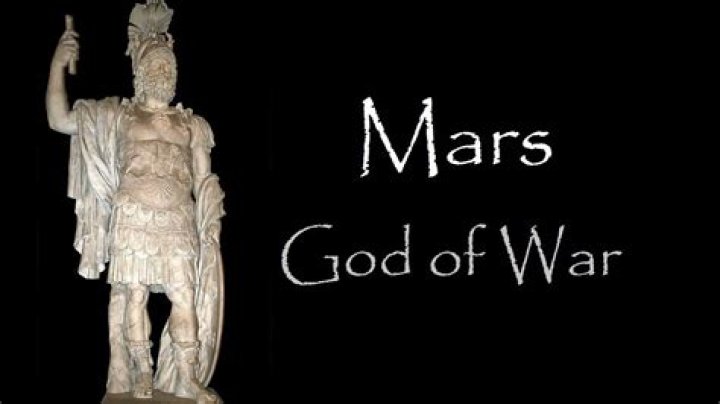 What Greek god is Mars named after?