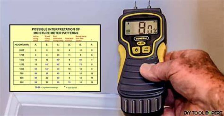 What is a high moisture reading?