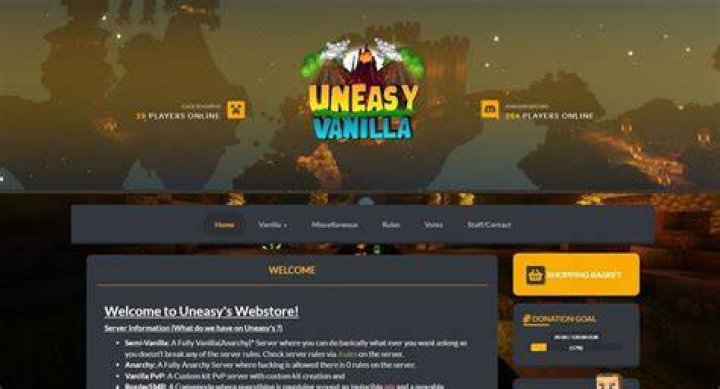 What is a vanilla server Minecraft?