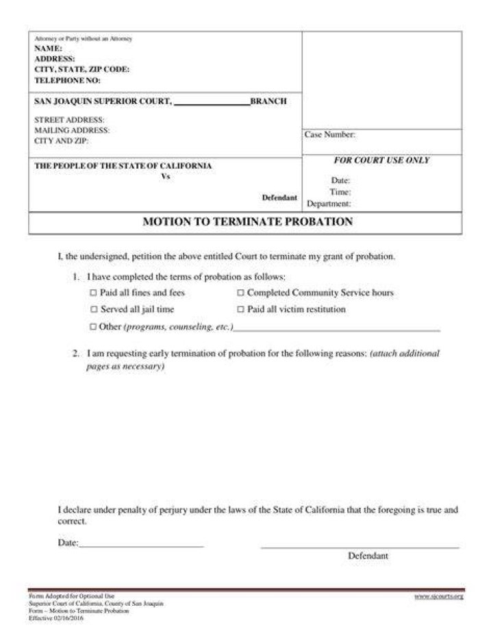 What is formal probation in California?