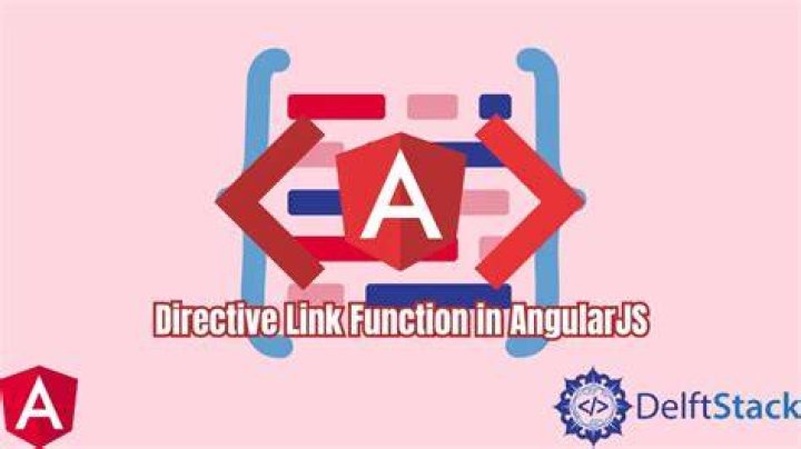 What is Link function in AngularJS directive?
