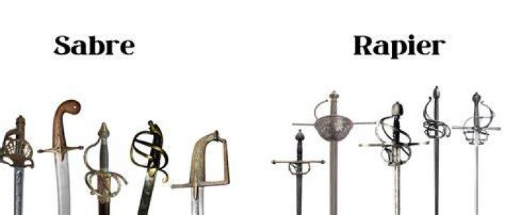 What is the difference between a sword and a Sabre?