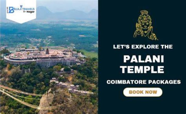 What is the distance between Coimbatore to Palani?
