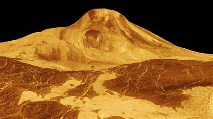 What kind of terrain does Venus have?