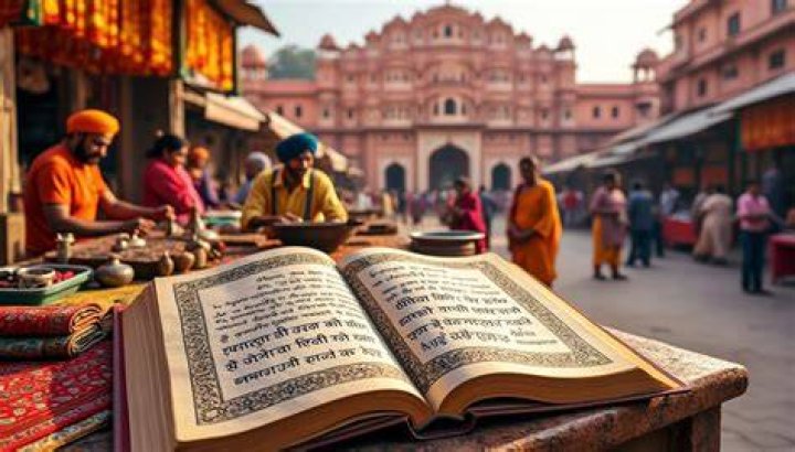 Which language is spoken in Jaipur?