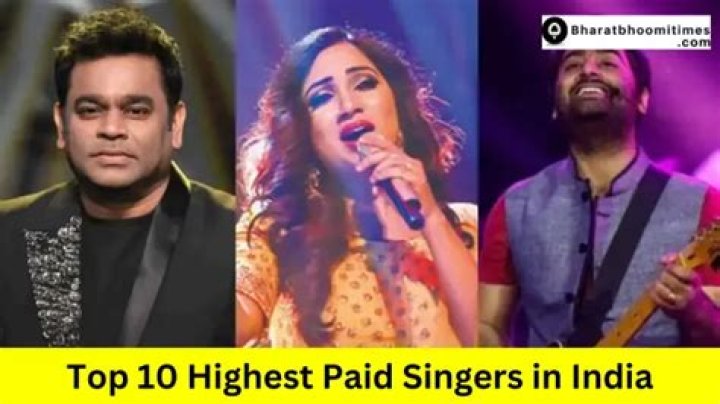 Who is highest paid singer in India?