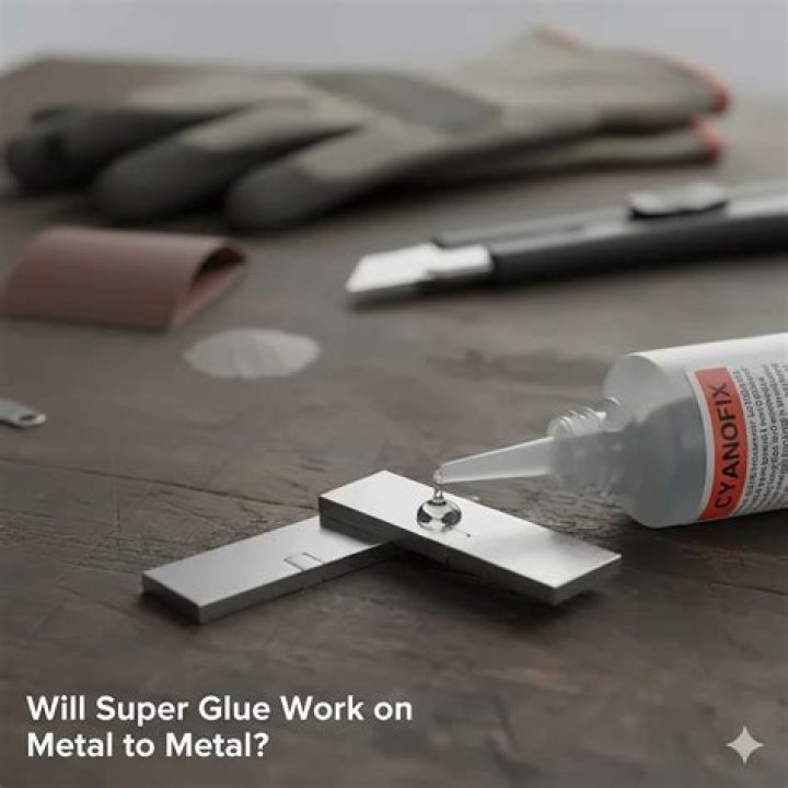 Will Super Glue work on metal?